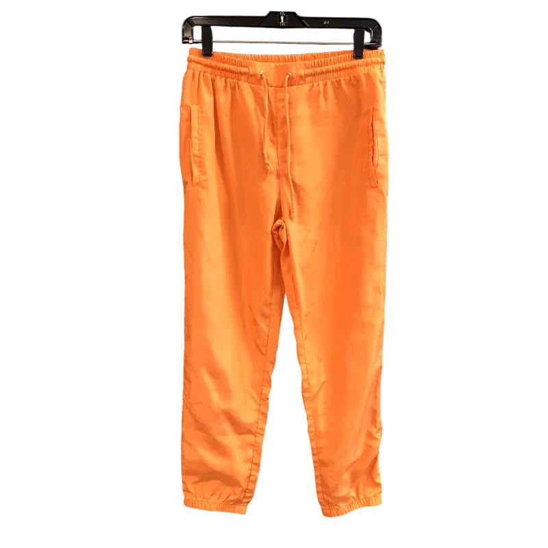 Pants Joggers By Shinestar In Orange, Size: S