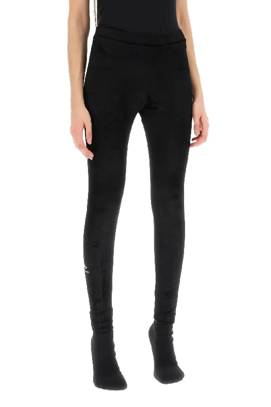 Balenciaga velvet leggings