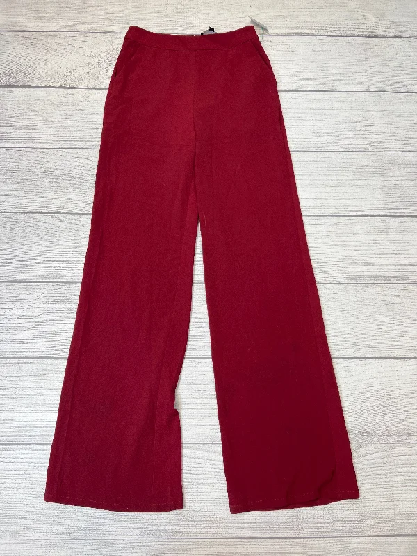 Pants Lounge By Blue Blush In Maroon, Size: S