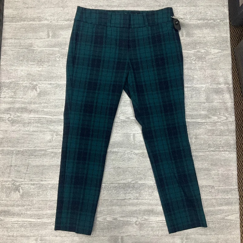 Pants Dress By Loft In Plaid Pattern, Size: 6p