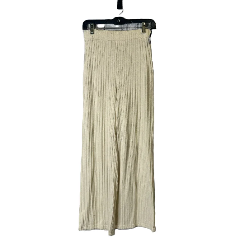 Pants Lounge By H&m In Cream, Size: S