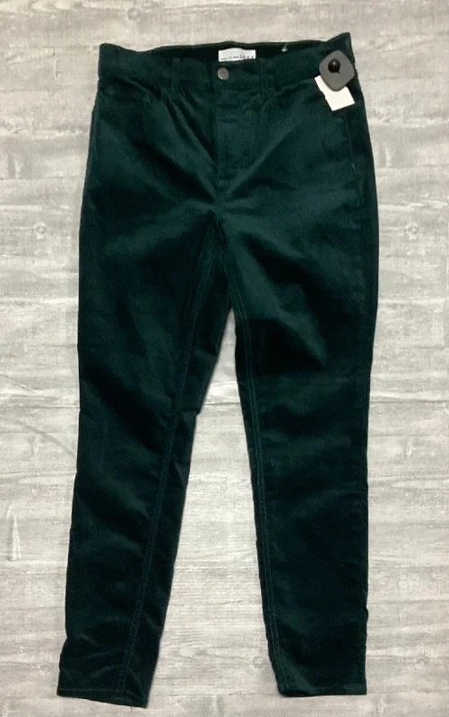 Pants Corduroy By Loft In Green, Size: 6