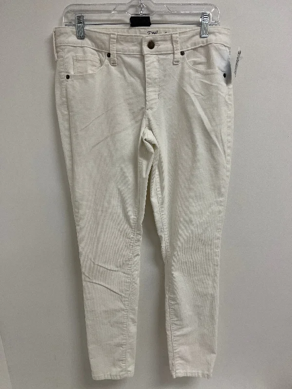 Pants Corduroy By Universal Thread In Cream, Size: 8