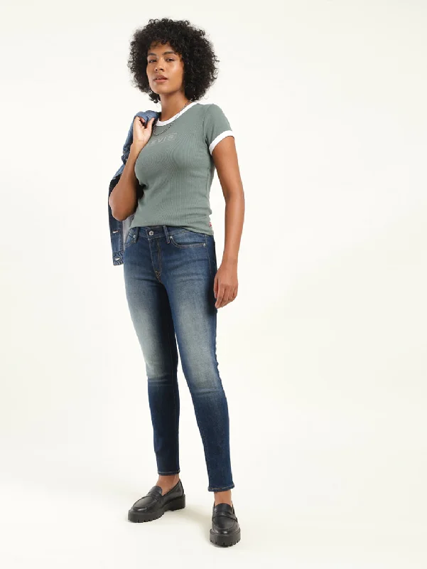 Women's Mid Rise 711 Skinny Fit Jeans