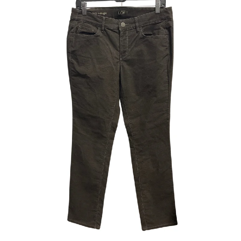 Pants Corduroy By Loft In Brown, Size: 6