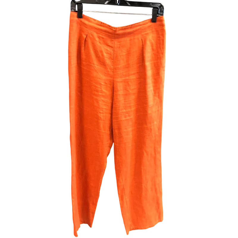 Pants Wide Leg By Marc New York In Orange, Size: S