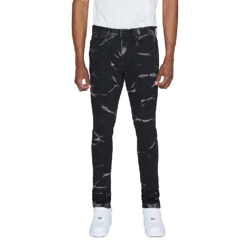 Super Skinny Lightning Effect Jeans - Stout