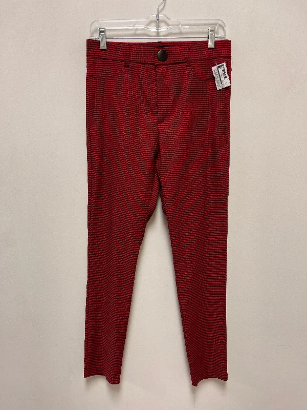 Pants Other By Zara In Black & Red, Size: 12