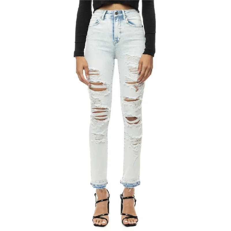 High Rise Super Skinny Heavy Ripoff Jeans - Rivington Splash