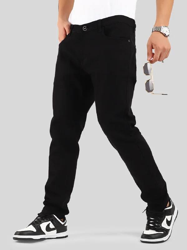 Crime Black Ankle Fit jeans