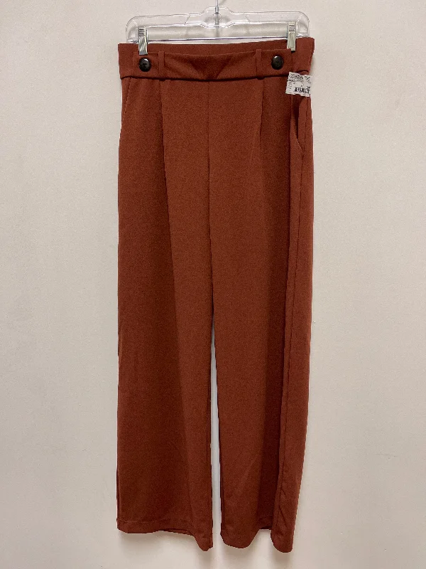 Pants Wide Leg By Clothes Mentor In Orange, Size: 12