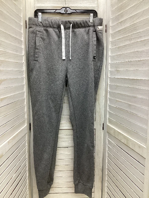 Pants Joggers By Clothes Mentor In Grey, Size: M