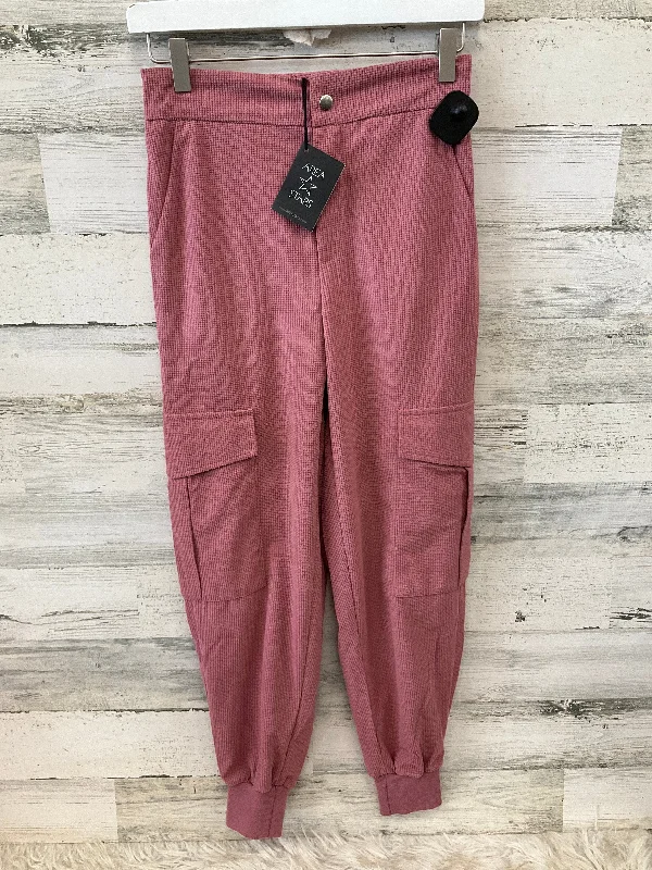 Pants Joggers By Clothes Mentor In Pink, Size: Xs