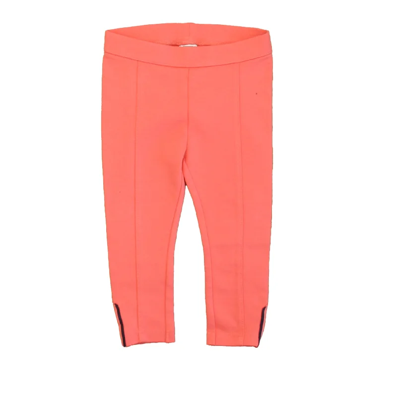 Janie and Jack Girls Coral Leggings