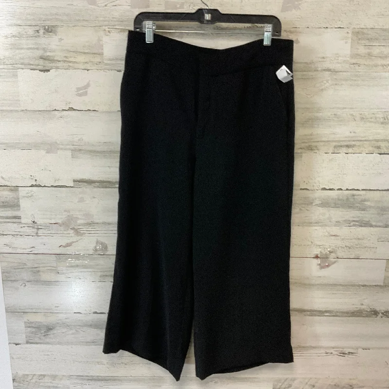 Pants Wide Leg By Banana Republic In Black, Size: 10