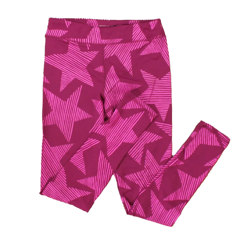 Rockets Of Awesome Girls Pink | Stars Leggings