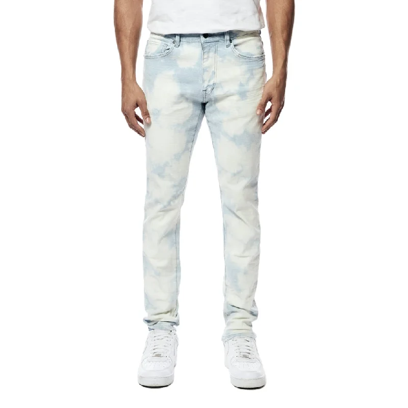 Slim Tapered Essential Premium Washed Jeans - Travis Blue