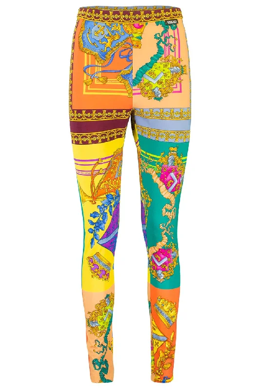 Patchwork Lycra Leggings