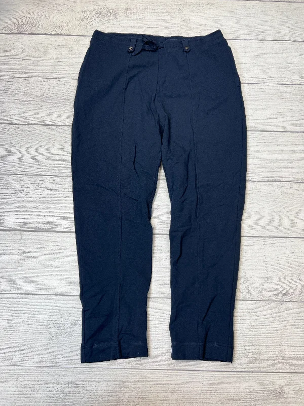 Pants Ankle By J Jill In Navy, Size: M