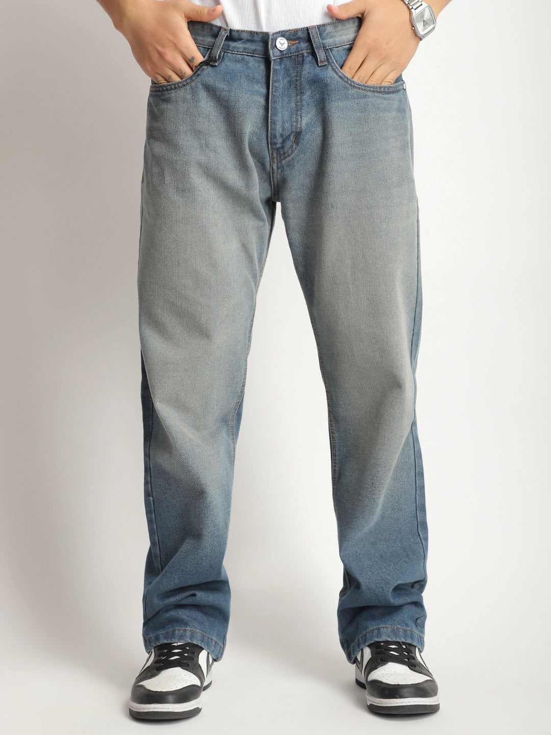 Ever stone Tint Blue Denim Jeans