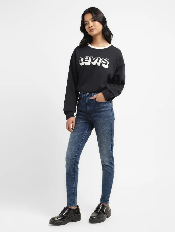 Women's Mid Rise Skinny Fit Jeans