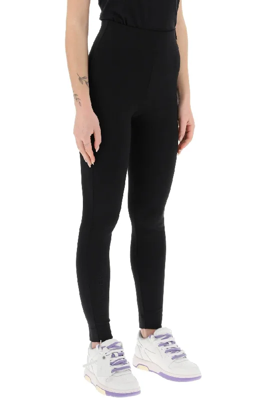 Moncler grenoble nylon jersey leggings