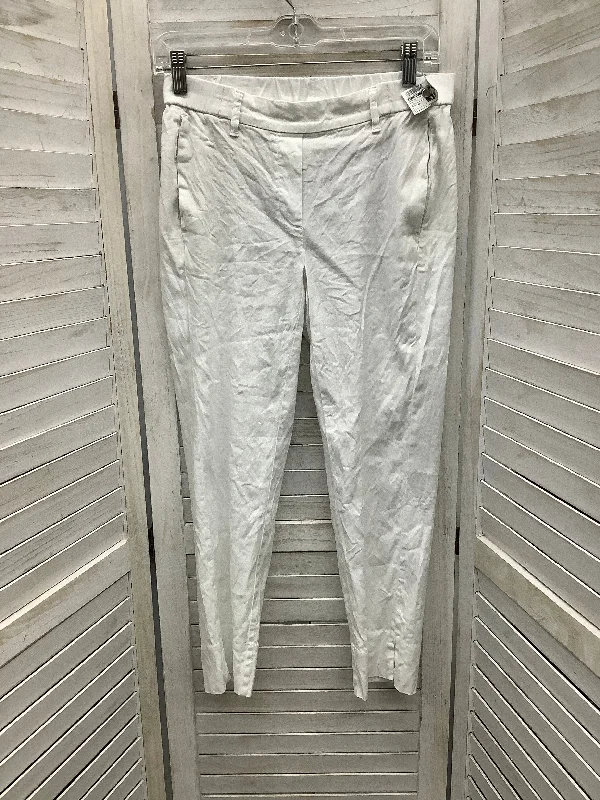 Pants Linen By J. Jill In White, Size: Xs