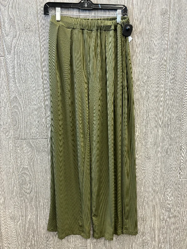 Pants Wide Leg By Clothes Mentor In Green, Size: 8