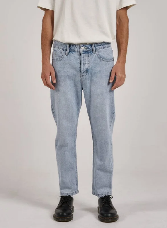 Chopped Denim Jean - Ash Blue