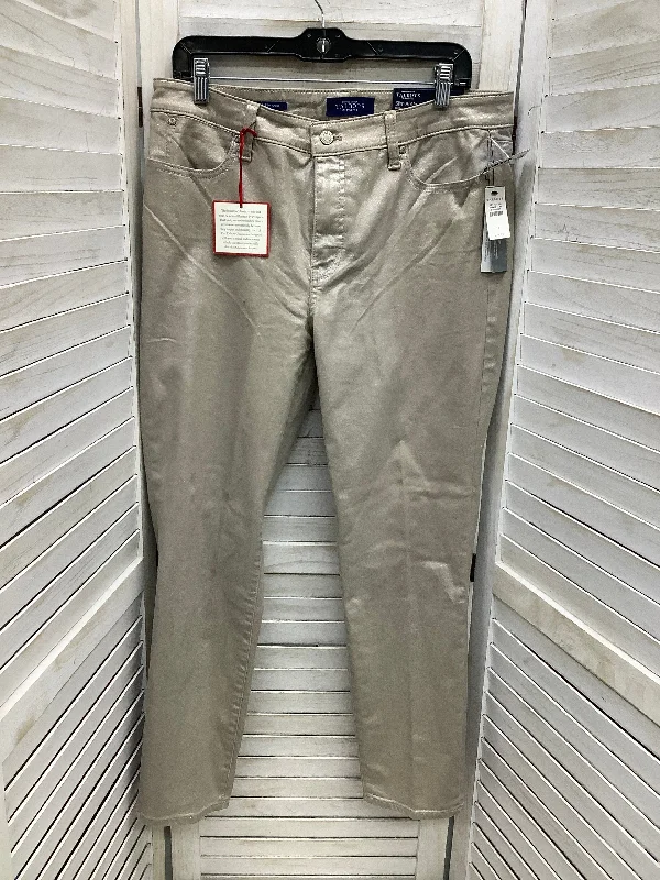 Pants Chinos & Khakis By Talbots In Tan, Size: 12