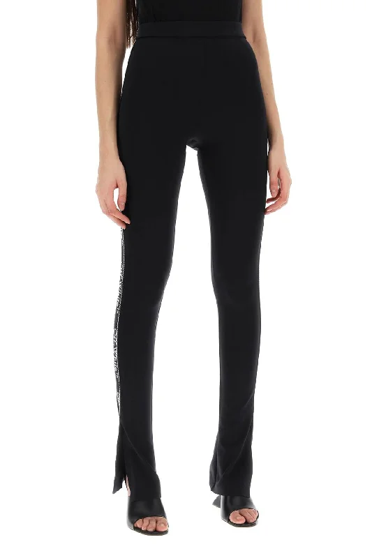 logo banded leggings with seven