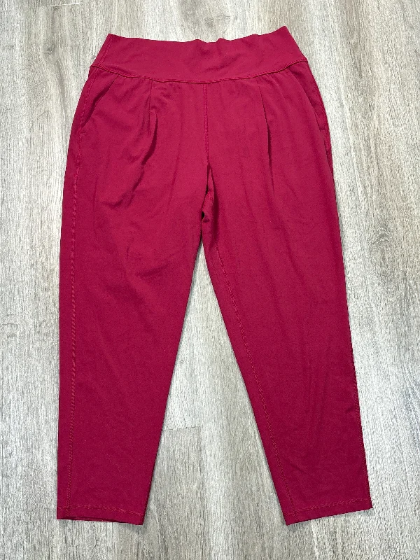 Pants Lounge By Athleta In Red, Size: L