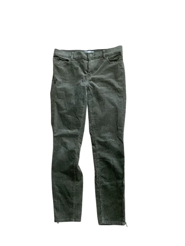 Pants Corduroy By Loft In Green, Size: 6