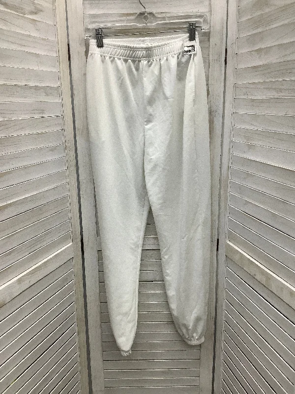 Pants Joggers By Missguided In White, Size: Xs