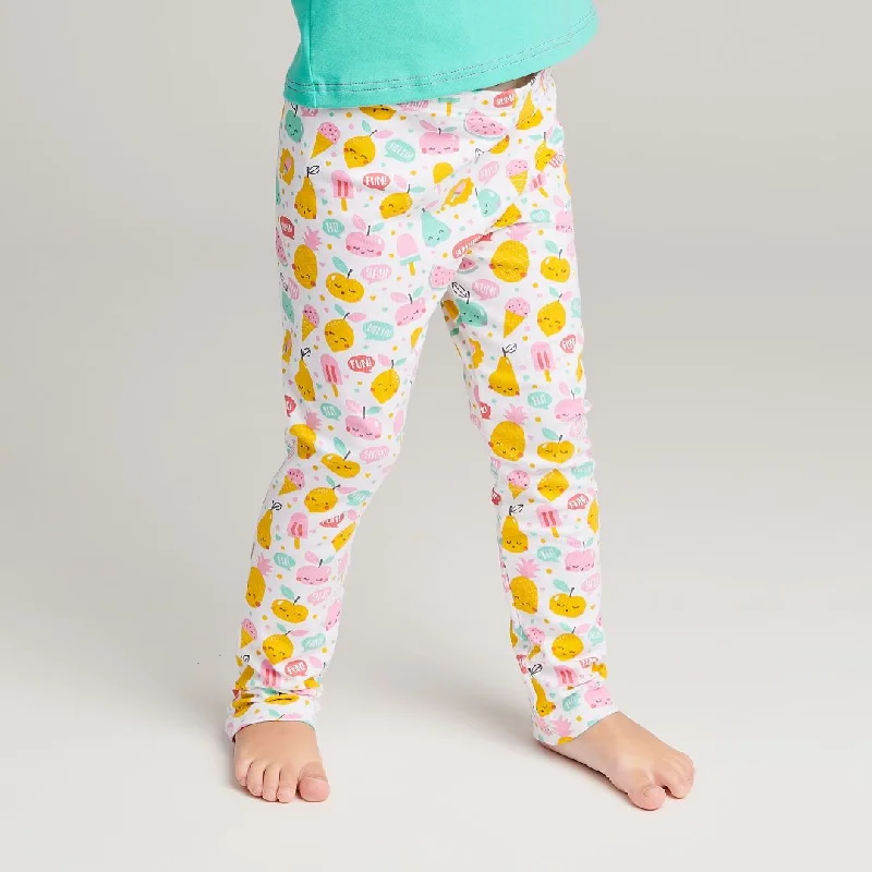 Organic leggings "Yummy" made from 95% organic cotton and 5% elastane