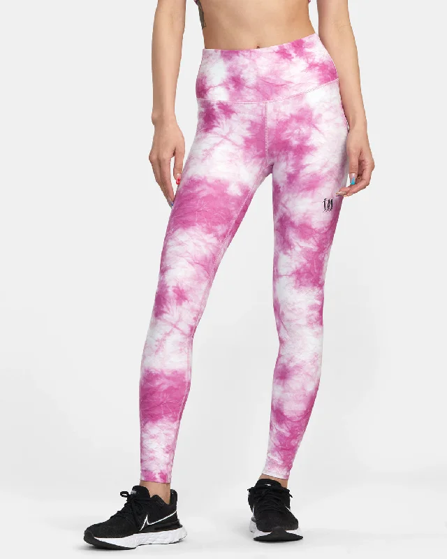 Thug Rose Essential High Waist Leggings - Rose Pink