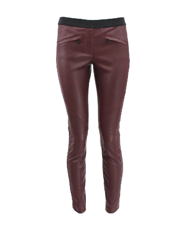 Barlow Leather Leggings