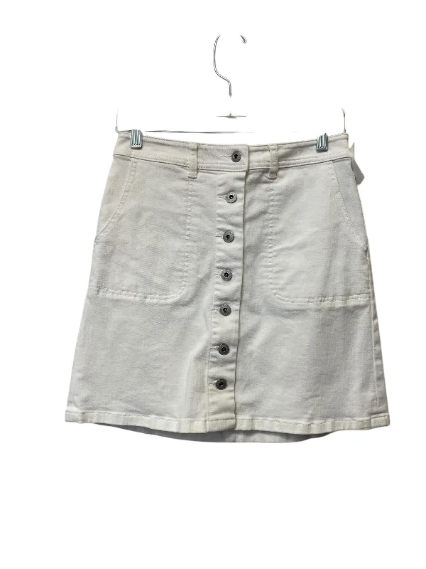 Skirt Mini & Short By Vince Camuto In White, Size: 2