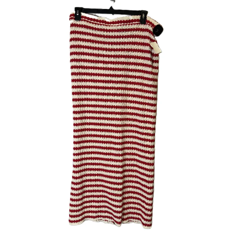 Skirt Midi By Pretty Little Thing In Red, Size: 18