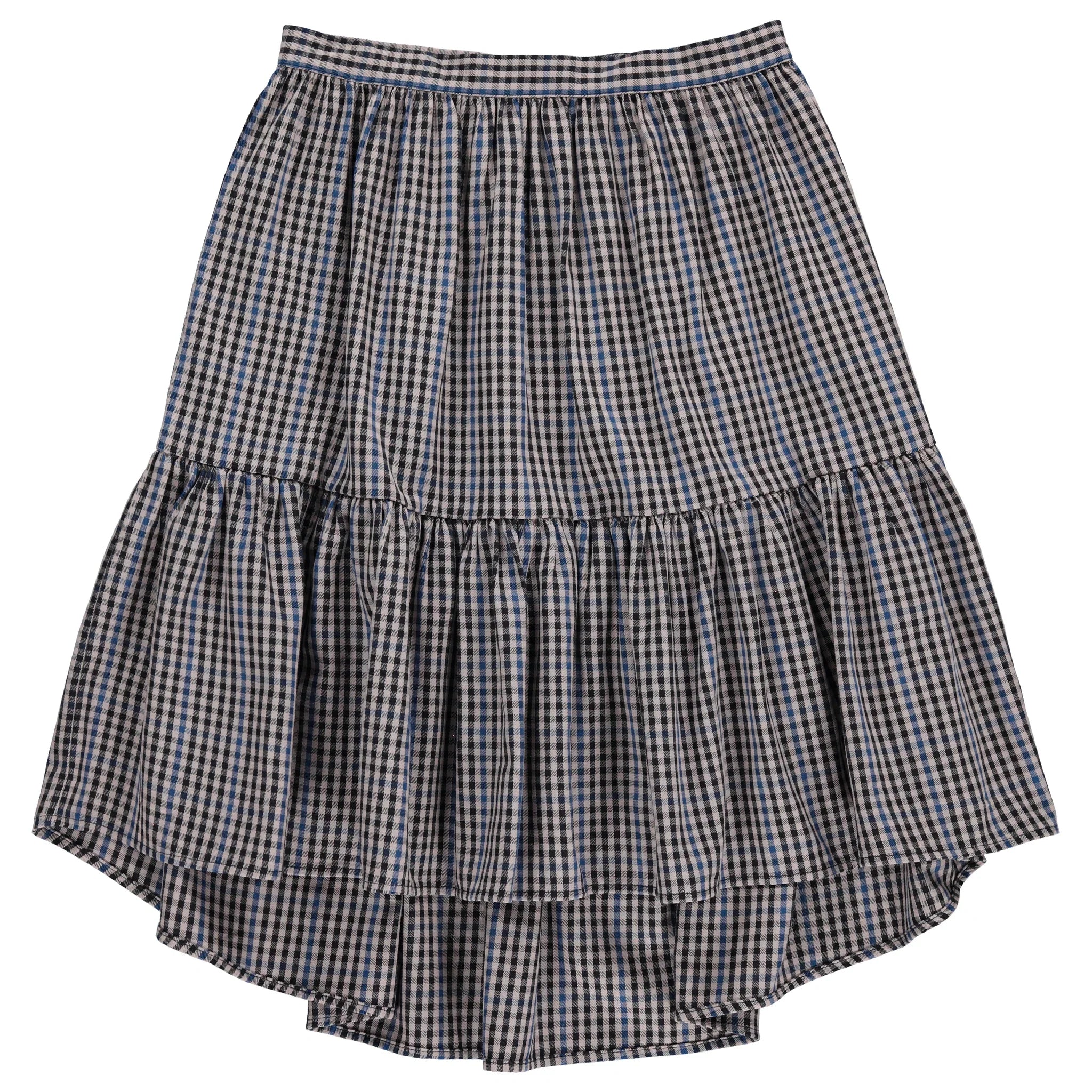 Hi-Low Tiered Skirt