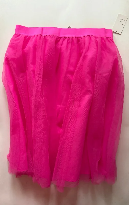 Skirt Midi By A New Day In Pink, Size: Xl