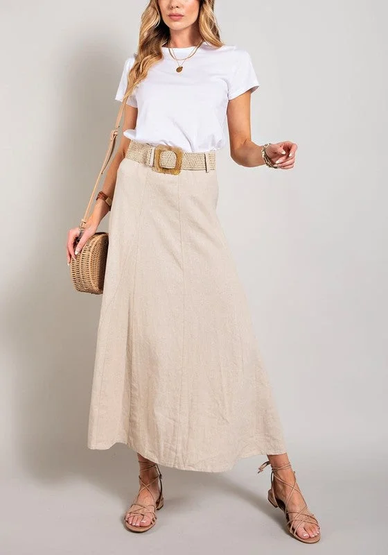 Cezanne Linen Flare Muse Maxi