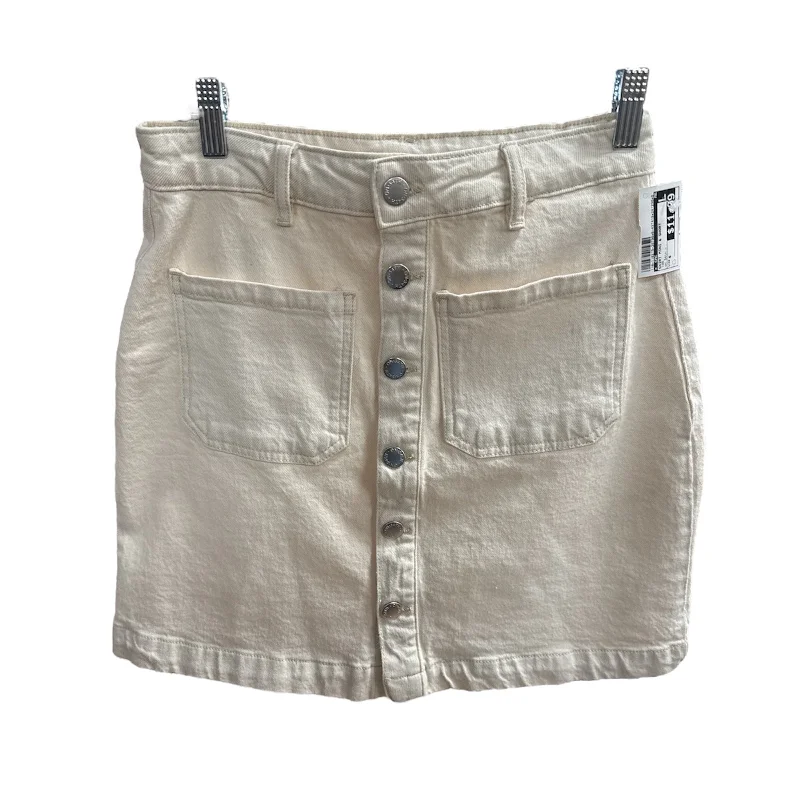 Skirt Mini & Short By Cmc In Tan, Size: 4