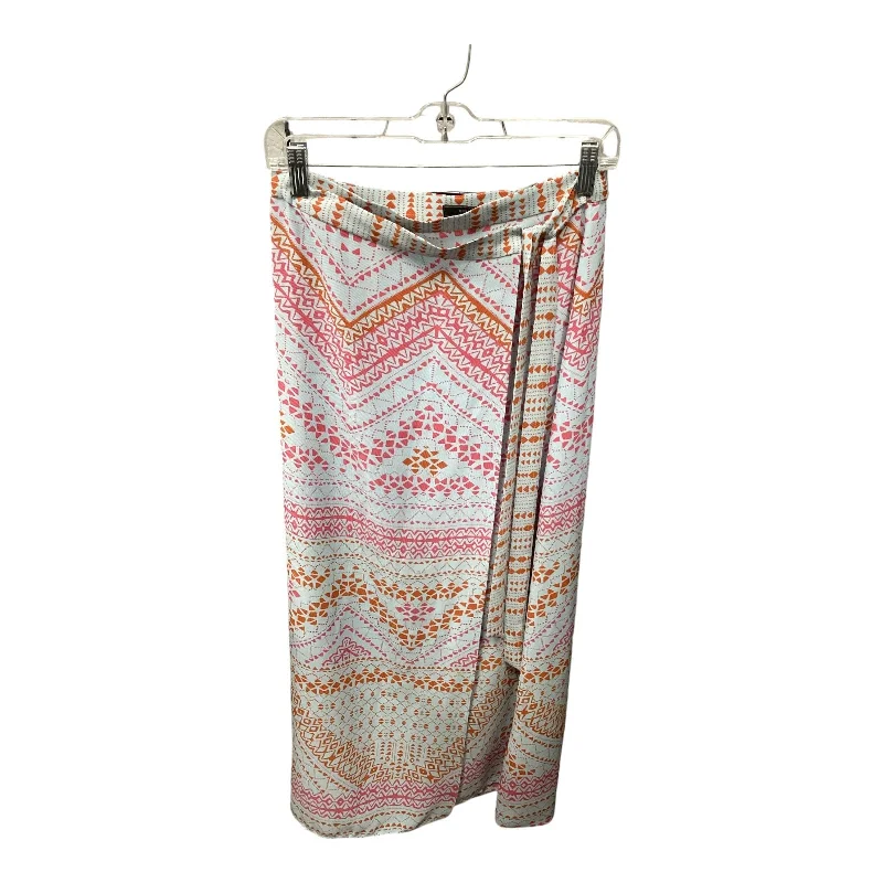 Skirt Designer By Bcbgmaxazria In Blue & Pink, Size: S