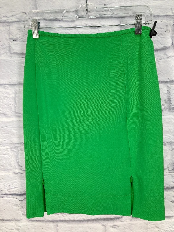 Green Skirt Designer Diane Von Furstenberg, Size 4