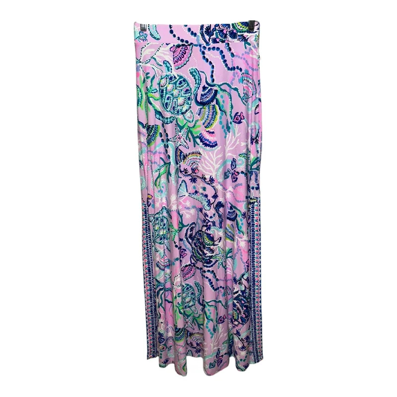 Adea Skirt Designer By Lilly Pulitzer In Lilac Freesi Mermaid For You Purple, Size: XS