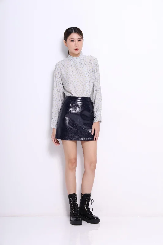 Marant Faux Leather Mini Skirt