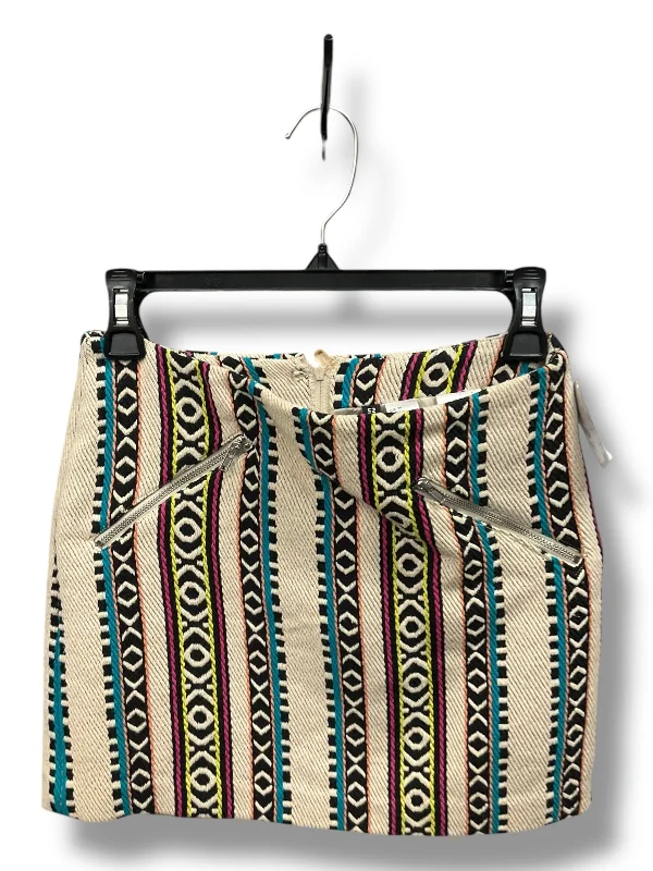 Skirt Mini & Short By Divided In Multi-colored, Size: S