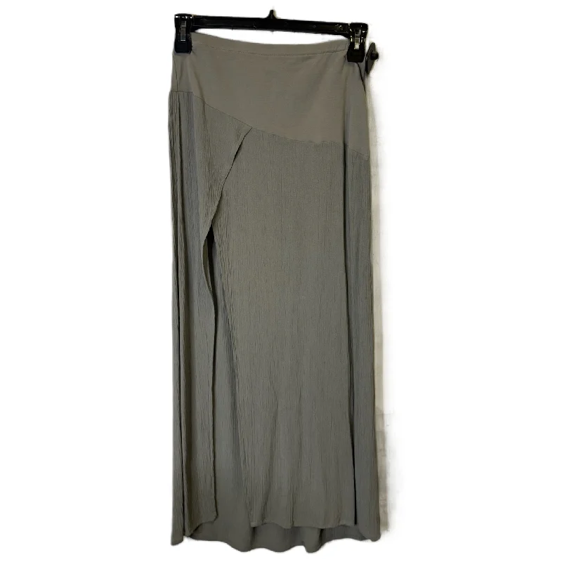 Skirt Maxi By Free People In Grey, Size: S