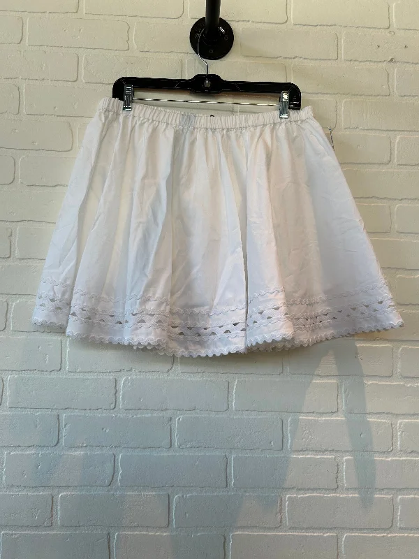 Skirt Mini & Short By J. Crew In White, Size: 12